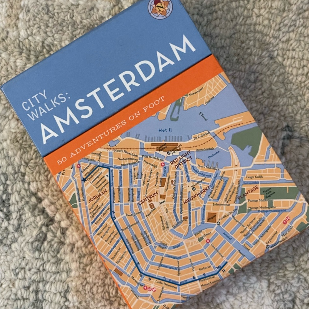 City Walks: AMSTERDAM ~ 50 Adventures on Foot ~ Custom Deck - Picture 2 of 16